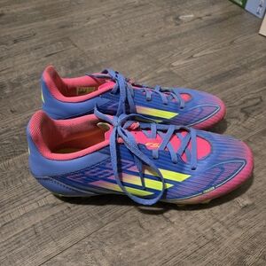 adidas Blue and Pink Athletic Shoes